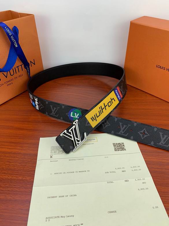 LV Belt 40mmX95-125CM 7D (485)